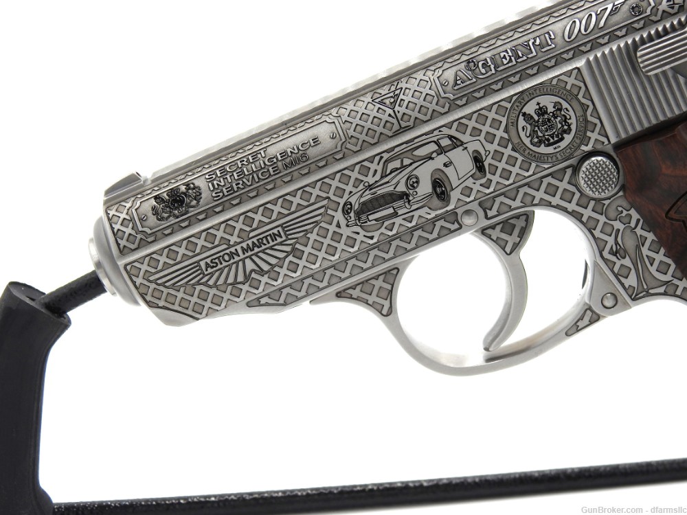 CONSECUTIVE SET! Custom Engraved Walther PPK/S .380 ACP 007 James Bond! -img-13