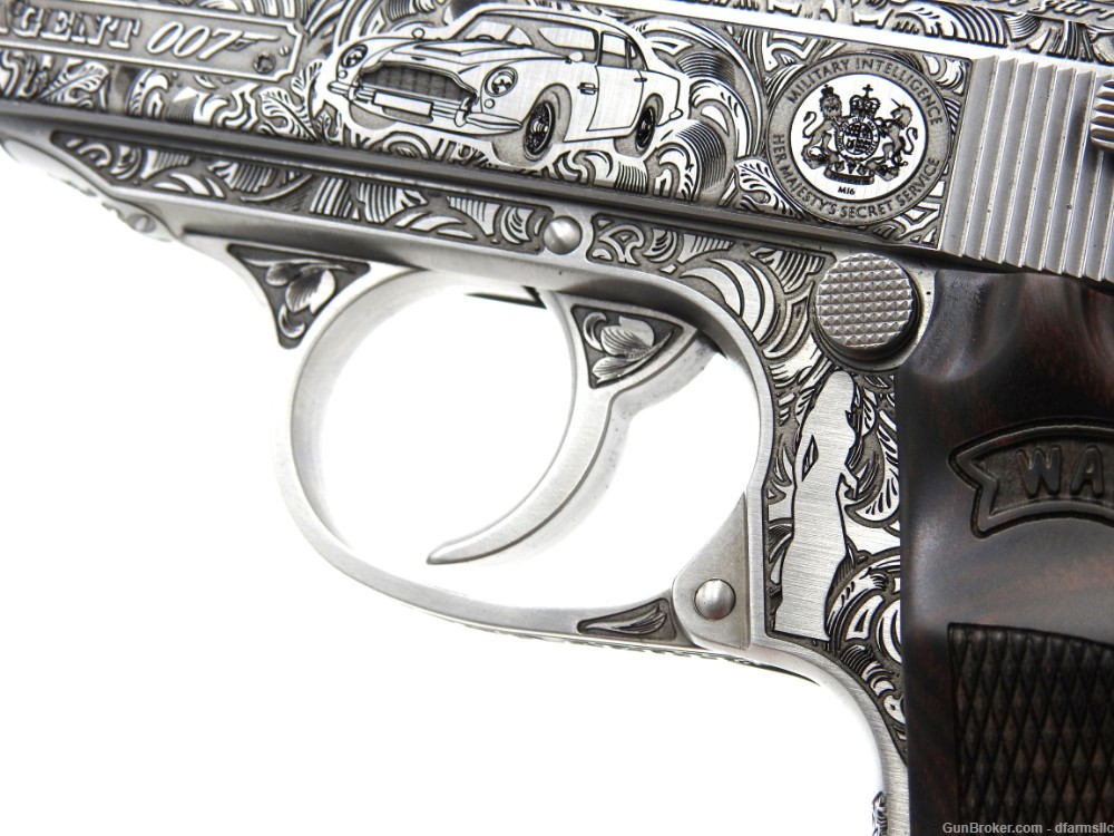 CONSECUTIVE SET! Custom Engraved Walther PPK/S .380 ACP 007 James Bond! -img-60