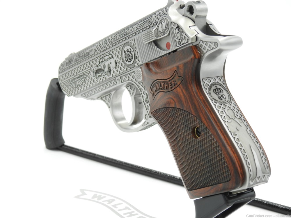 CONSECUTIVE SET! Custom Engraved Walther PPK/S .380 ACP 007 James Bond! -img-15