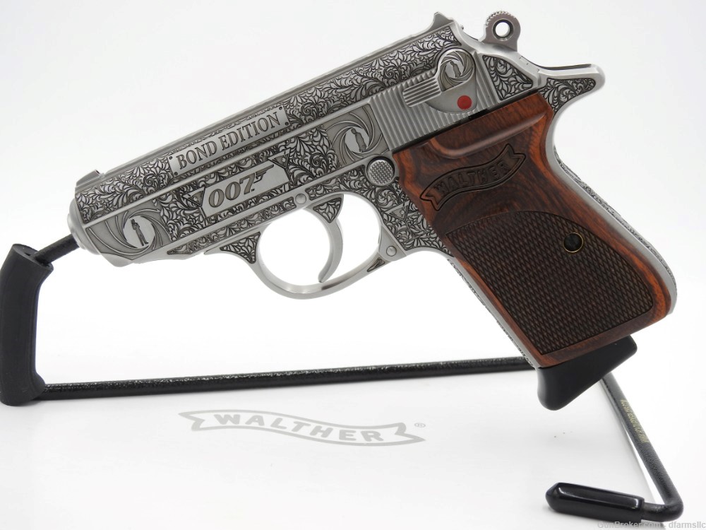 CONSECUTIVE SET! Custom Engraved Walther PPK/S .380 ACP 007 James Bond! -img-28