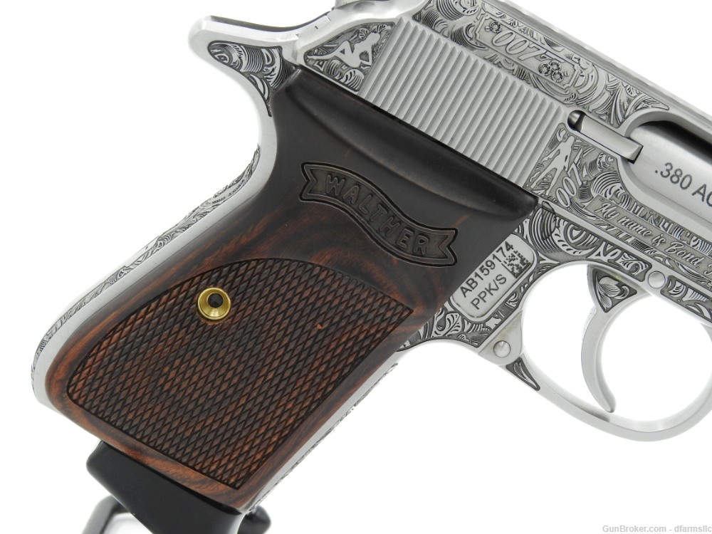 CONSECUTIVE SET! Custom Engraved Walther PPK/S .380 ACP 007 James Bond! -img-51