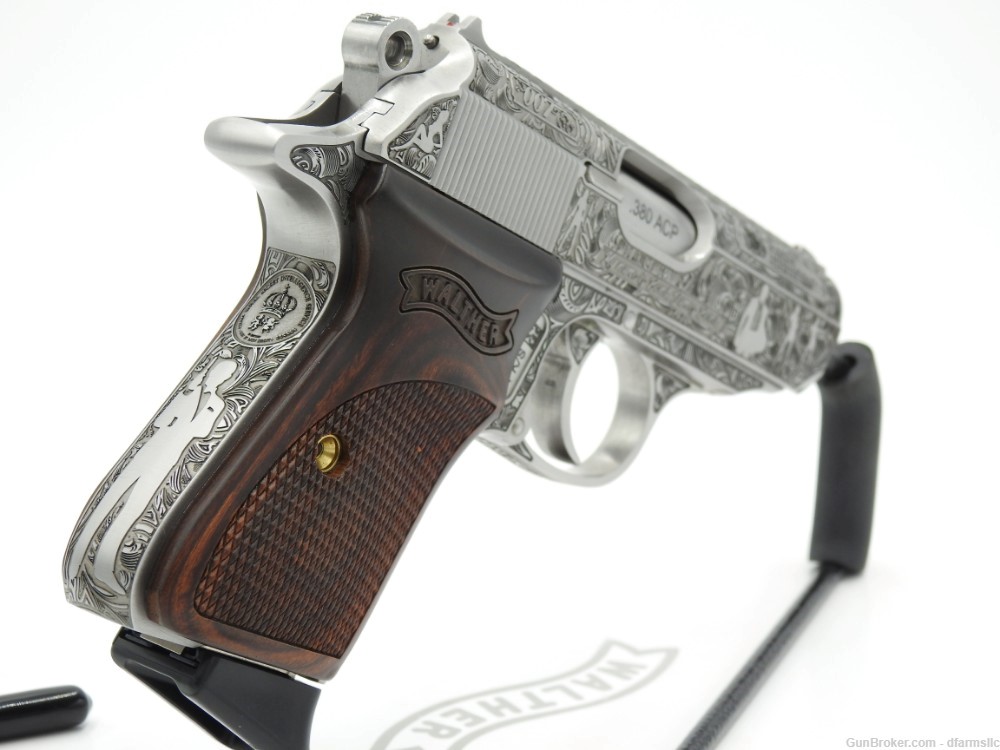 CONSECUTIVE SET! Custom Engraved Walther PPK/S .380 ACP 007 James Bond! -img-48