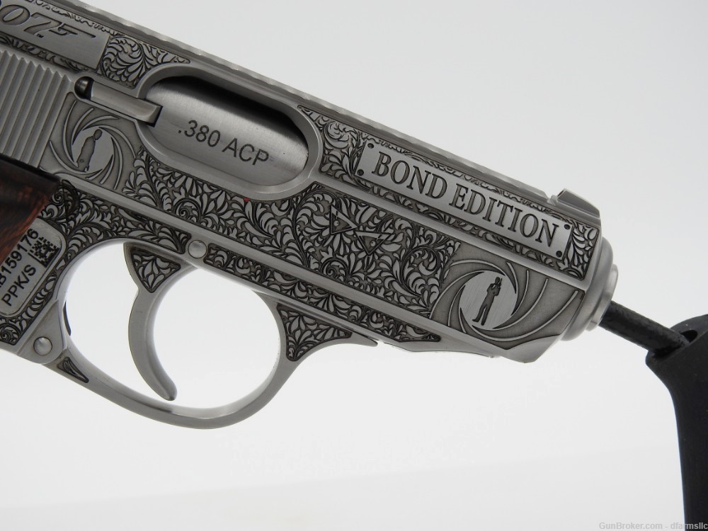 CONSECUTIVE SET! Custom Engraved Walther PPK/S .380 ACP 007 James Bond! -img-34