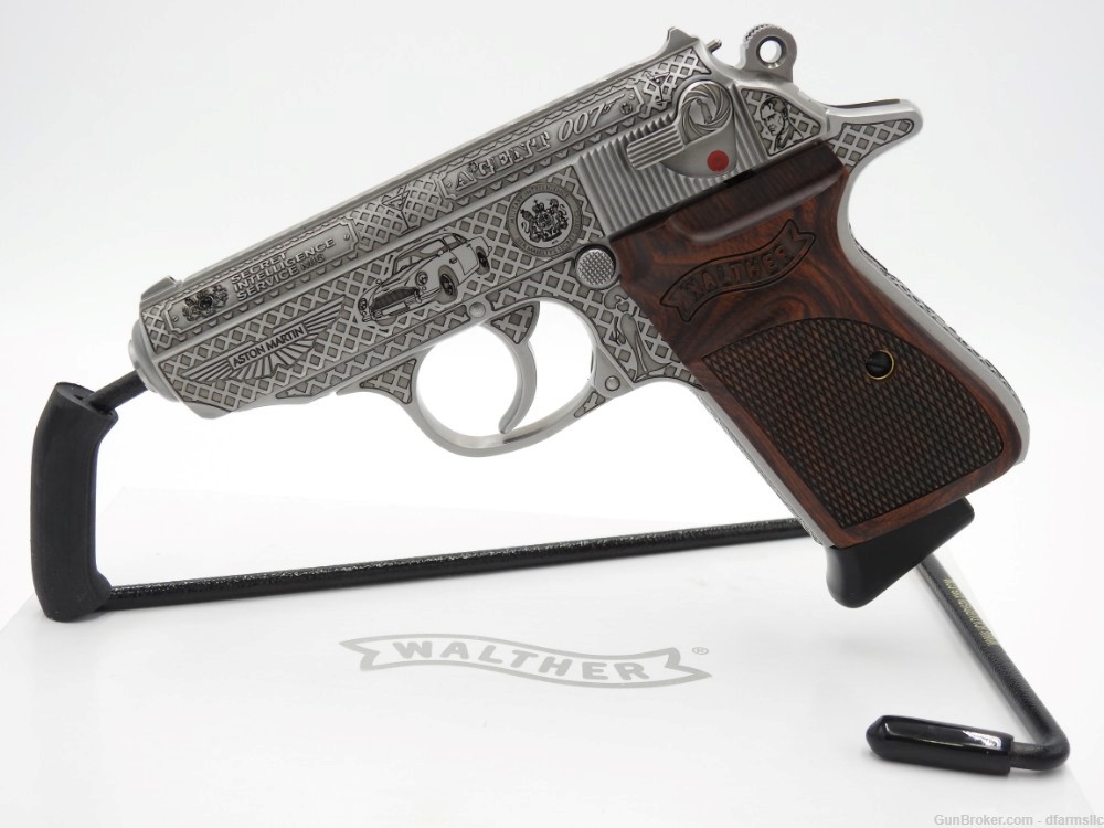 CONSECUTIVE SET! Custom Engraved Walther PPK/S .380 ACP 007 James Bond! -img-12