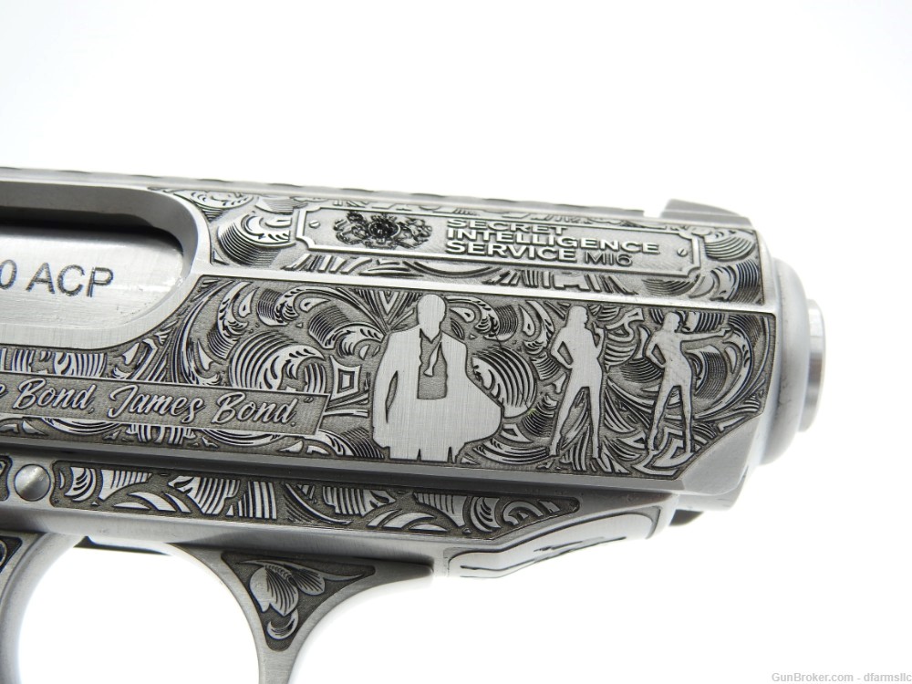 CONSECUTIVE SET! Custom Engraved Walther PPK/S .380 ACP 007 James Bond! -img-56