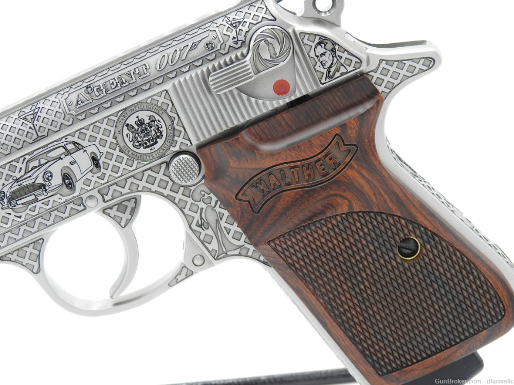 CONSECUTIVE SET! Custom Engraved Walther PPK/S .380 ACP 007 James Bond! -img-14