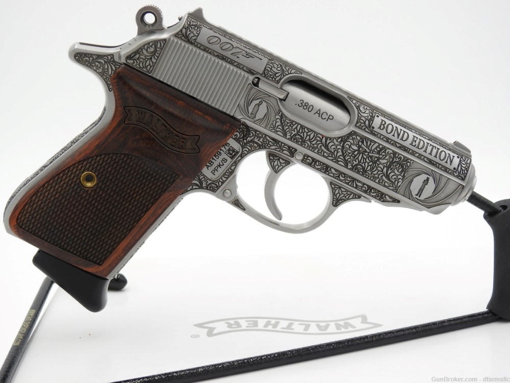 CONSECUTIVE SET! Custom Engraved Walther PPK/S .380 ACP 007 James Bond! -img-33