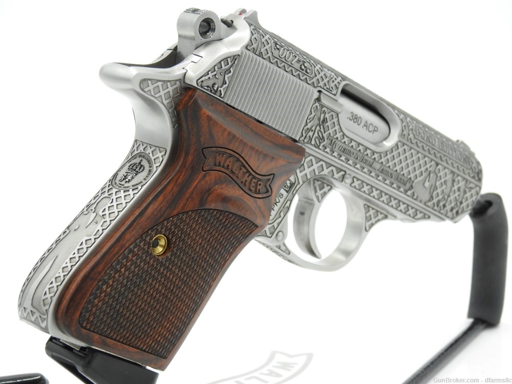 CONSECUTIVE SET! Custom Engraved Walther PPK/S .380 ACP 007 James Bond! -img-16
