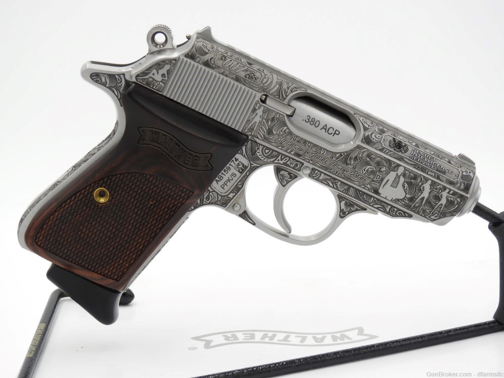 CONSECUTIVE SET! Custom Engraved Walther PPK/S .380 ACP 007 James Bond! -img-49