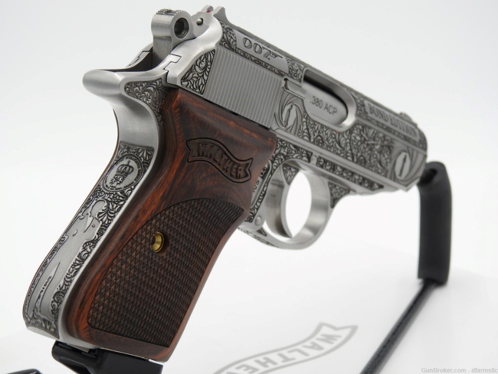 CONSECUTIVE SET! Custom Engraved Walther PPK/S .380 ACP 007 James Bond! -img-32