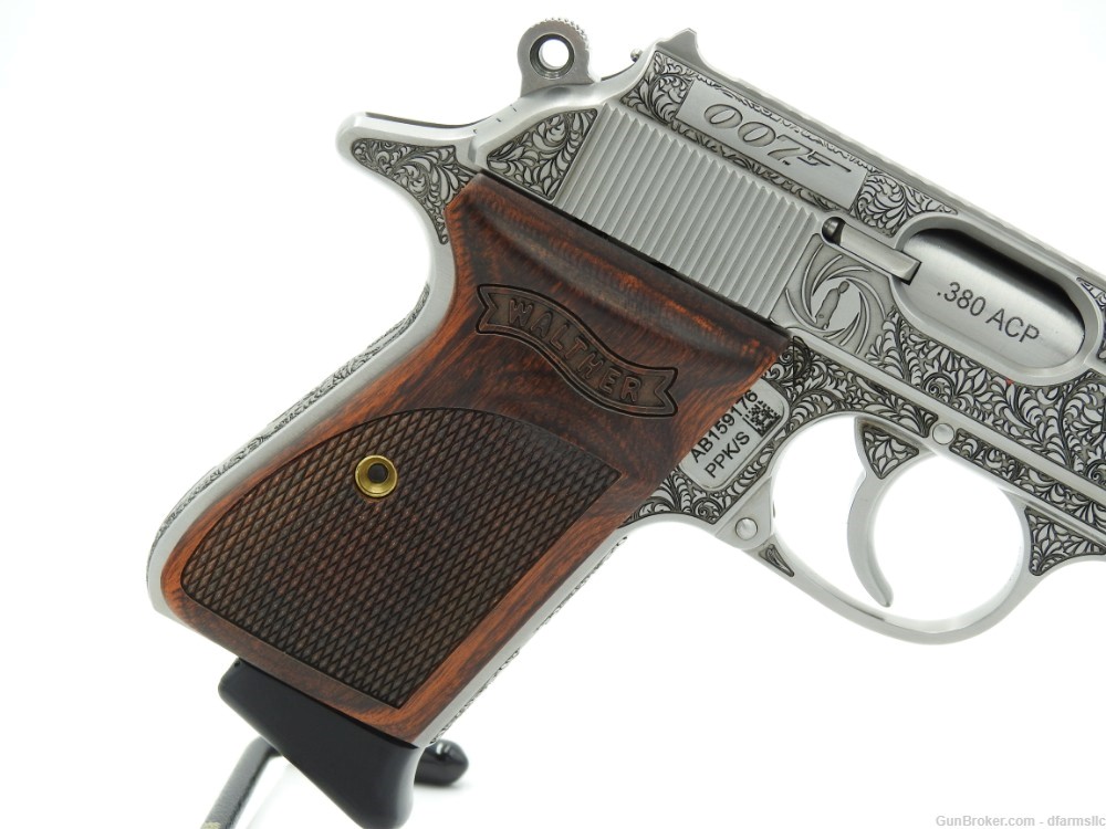 CONSECUTIVE SET! Custom Engraved Walther PPK/S .380 ACP 007 James Bond! -img-35