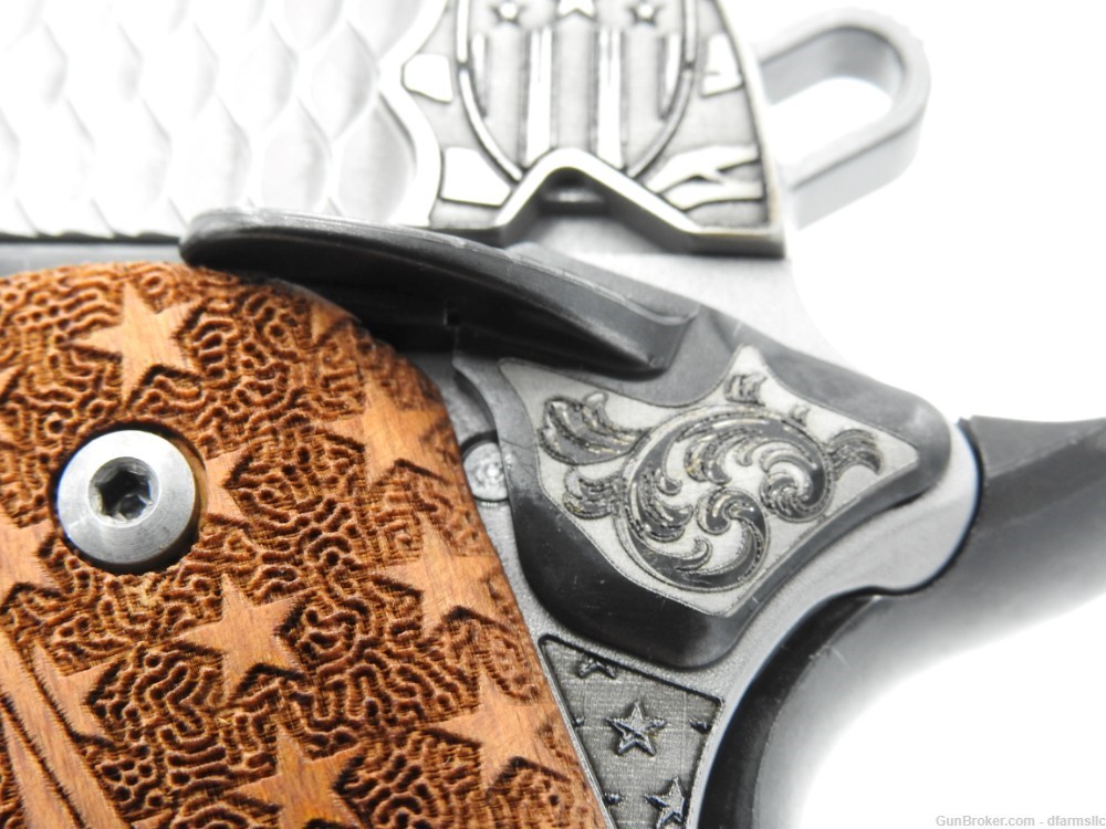 Rare Custom Engraved S&W Smith & Wesson 1911 E Series 45 ACP US Patriot-img-22
