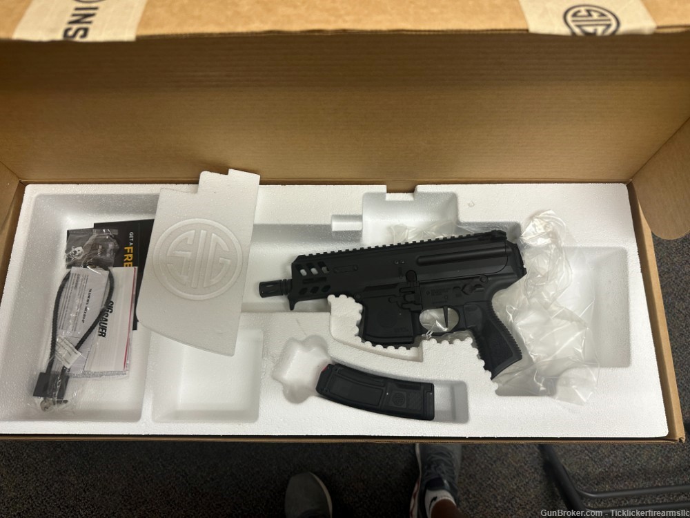 Sig MPX Copperhead, 9mm, 4.5", Black, 20 Rd, Penny Auction, No Reserve!-img-0