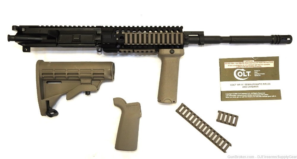 Factory Colt M4 16" 5.56mm Complete Upper Receiver w/ LWRC, B5 & BCM ACCS -img-4