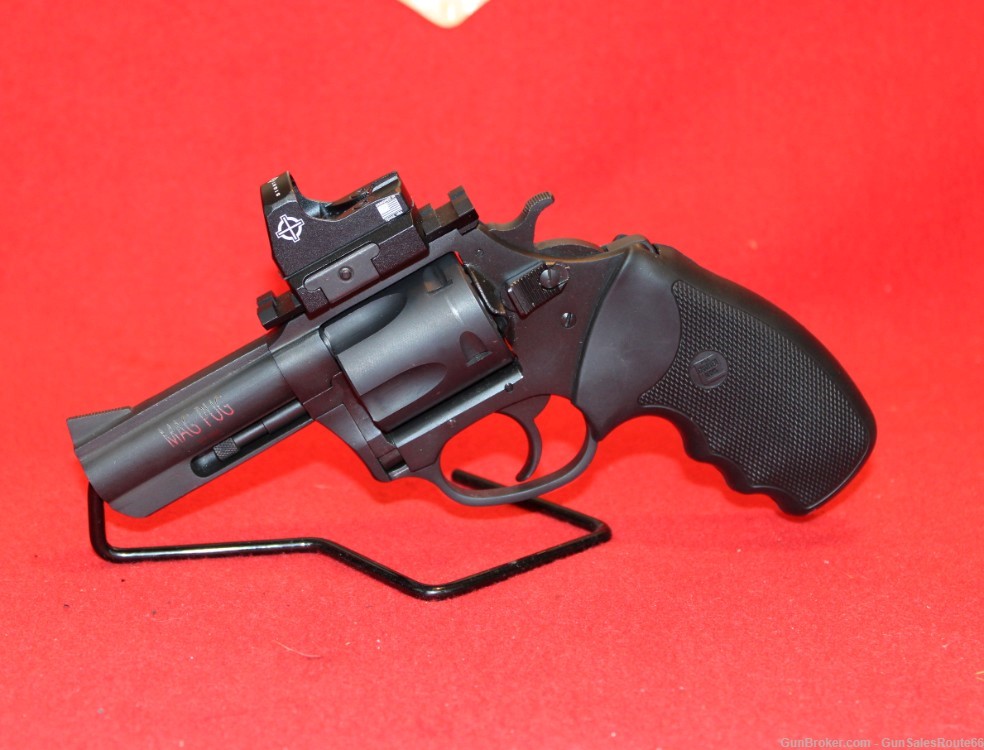 Charter Arms Mag Pug 13535 .357 Mag 3" Red Dot Revolver-img-3