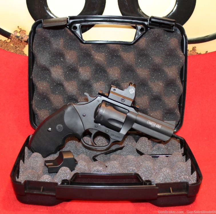 Charter Arms Mag Pug 13535 .357 Mag 3" Red Dot Revolver-img-0