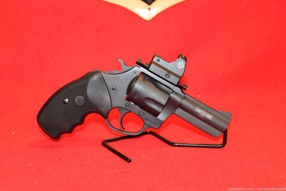 Charter Arms Mag Pug 13535 .357 Mag 3" Red Dot Revolver-img-4