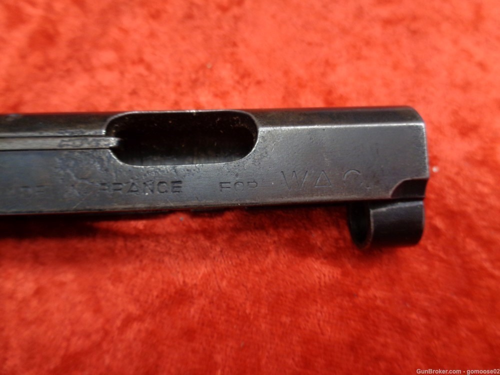 4 MAB Semi Auto Pistol Slide French Model A C D 32 25 7.62 Brevete WAC Part-img-31