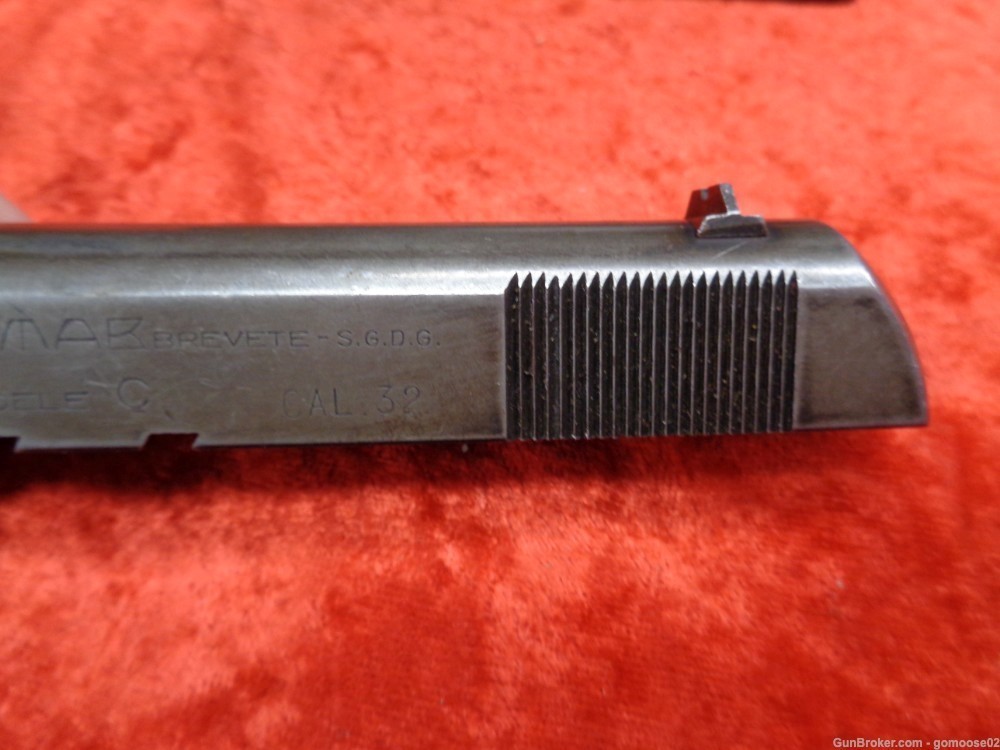 4 MAB Semi Auto Pistol Slide French Model A C D 32 25 7.62 Brevete WAC Part-img-12