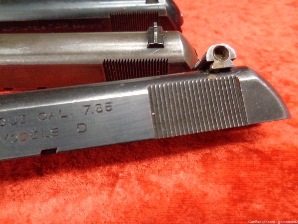 4 MAB Semi Auto Pistol Slide French Model A C D 32 25 7.62 Brevete WAC Part-img-3