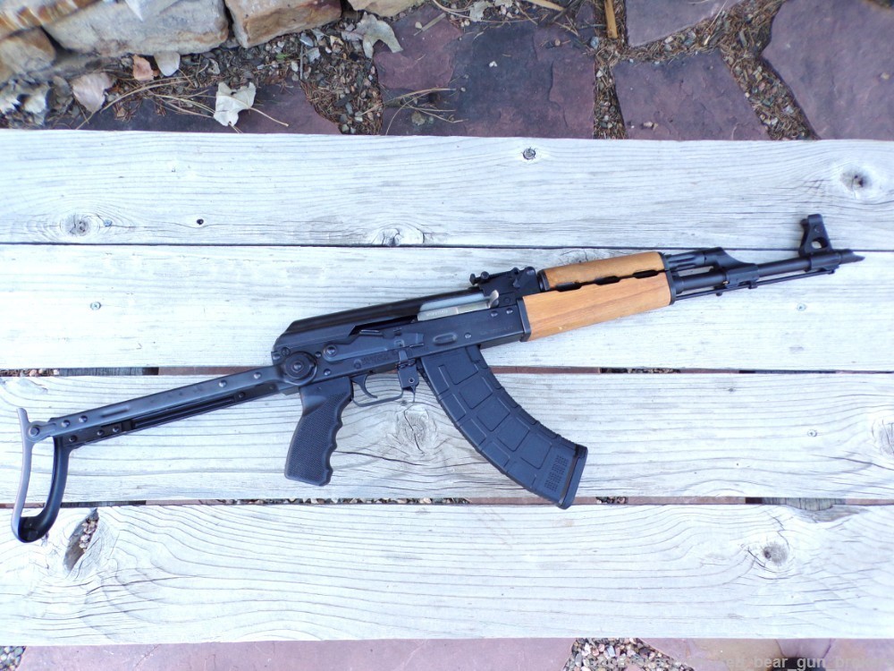 Serbian Zastava M70 N-PAP DF Underfolder AK-47 Rifle in 7.62X39-img-0