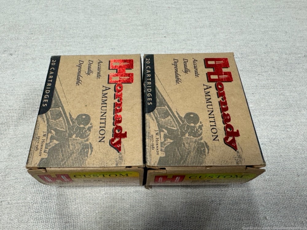 Ammo Hornady 50 AE 2 20 round boxes-img-1