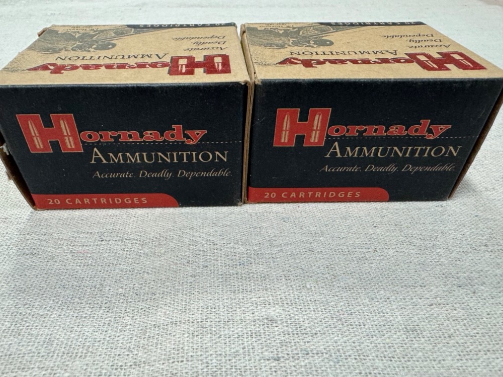 Ammo Hornady 50 AE 2 20 round boxes-img-2