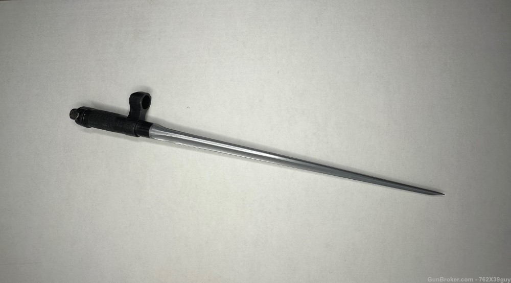 Chinese sks spike bayonet with spring and rivet 15” length norinco  -img-2