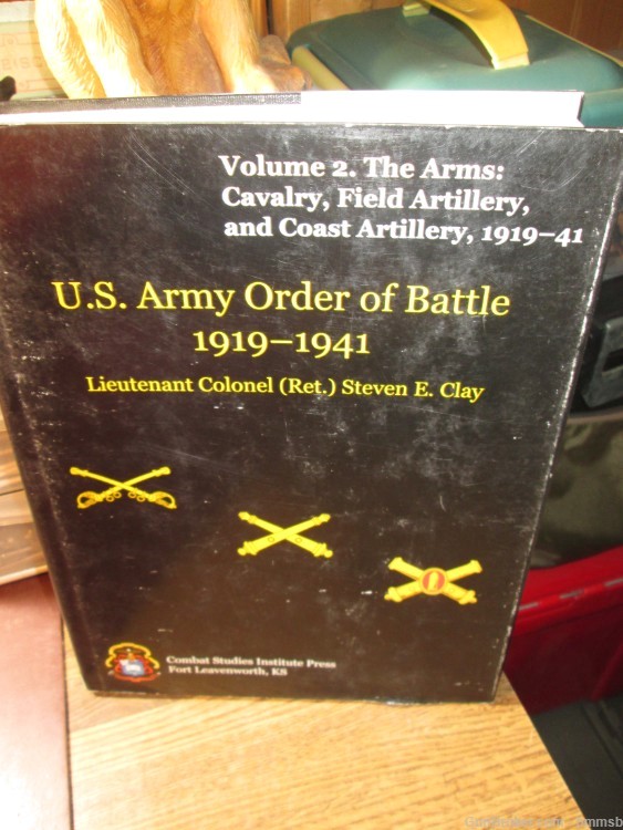 U.S. Army Order Of Battle 1919-1941 Volumes 1-4, by Lt. Col. Steven E. Clay-img-2