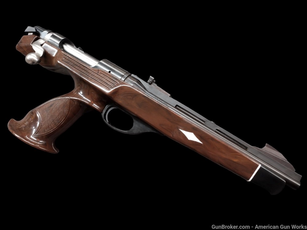 1975 Remington XP-100 Bolt Action Long Range Pistol in 221 Rem Fireball-img-1