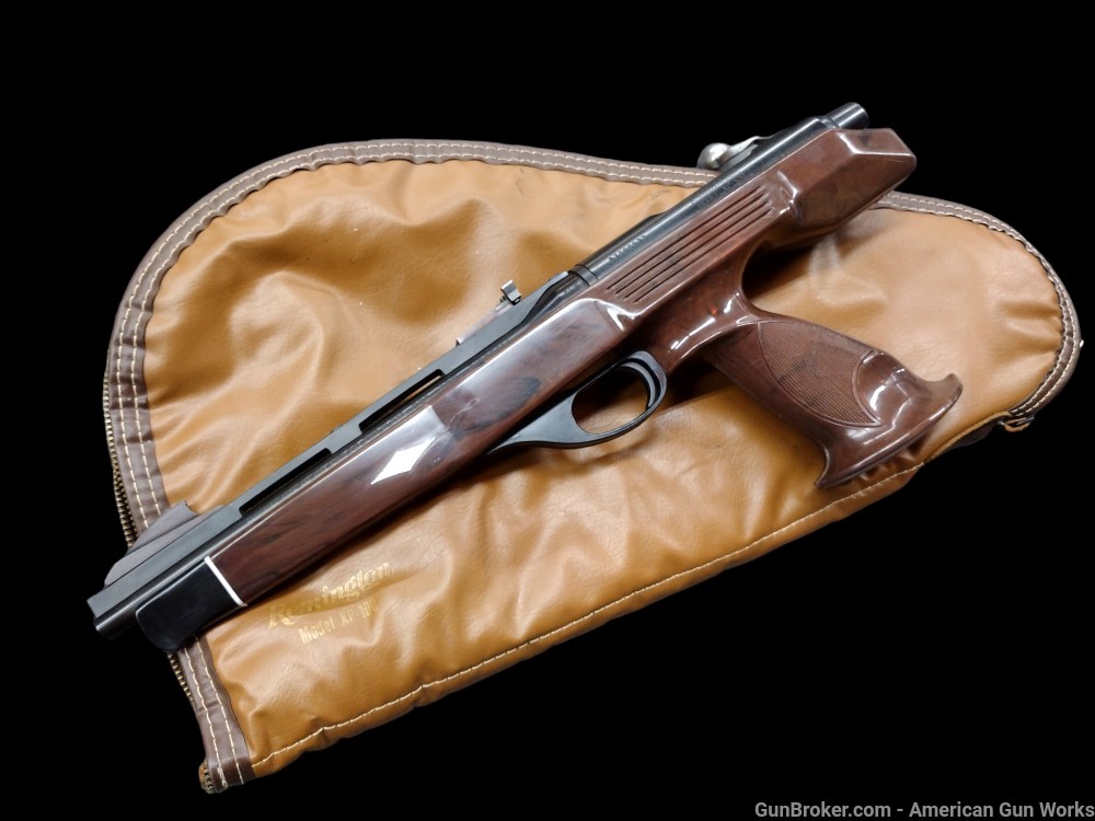 1975 Remington XP-100 Bolt Action Long Range Pistol in 221 Rem Fireball-img-0