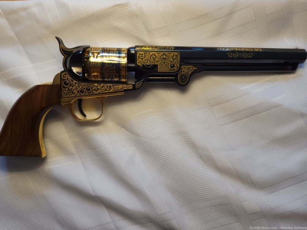 Robert E Lee Navy 1851 Commemorative Pistol-img-1