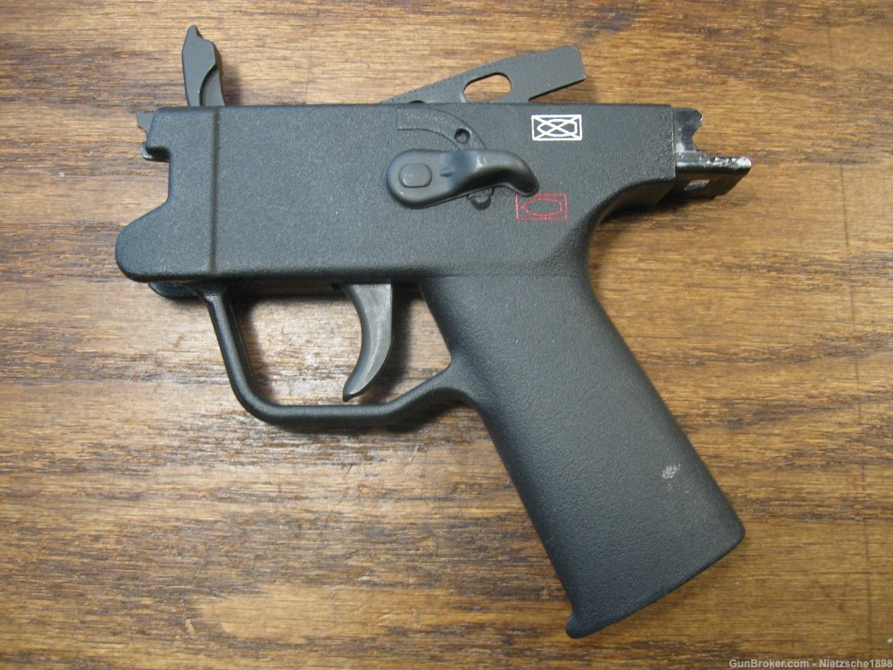 Semi HK93 trigger group w/ Icon labels Like New overall Heckler Koch-img-1