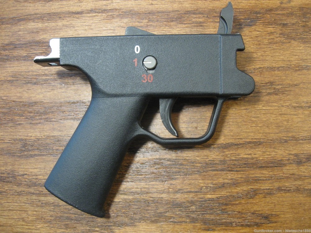 Semi MP5 HK94 trigger group w/ rare 0, 1, 30 labels plastic housing HK -img-1