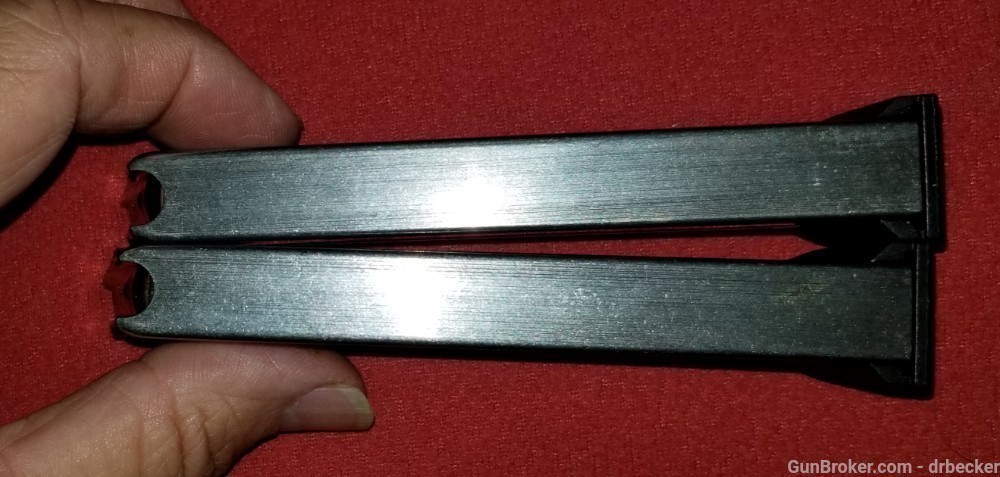 2 stainless steel Springfield armory EMP magazines 40 cal 8rd-img-3