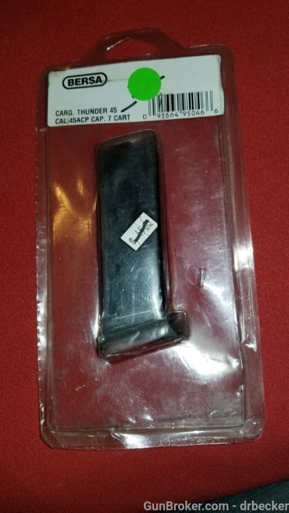 Bersa Thunder 45 compact magazine 7rd new in package -img-5