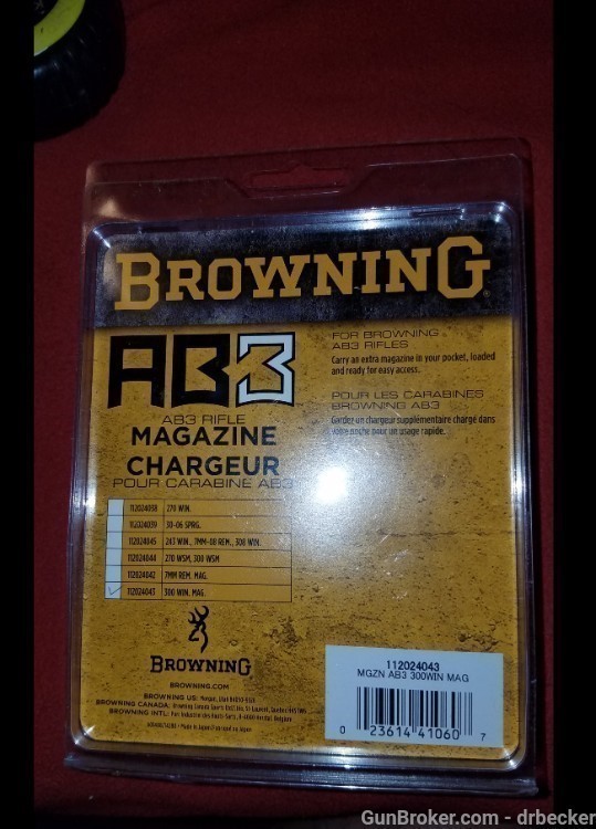 Browning AB3 magzine new 300 Win Mag -img-1