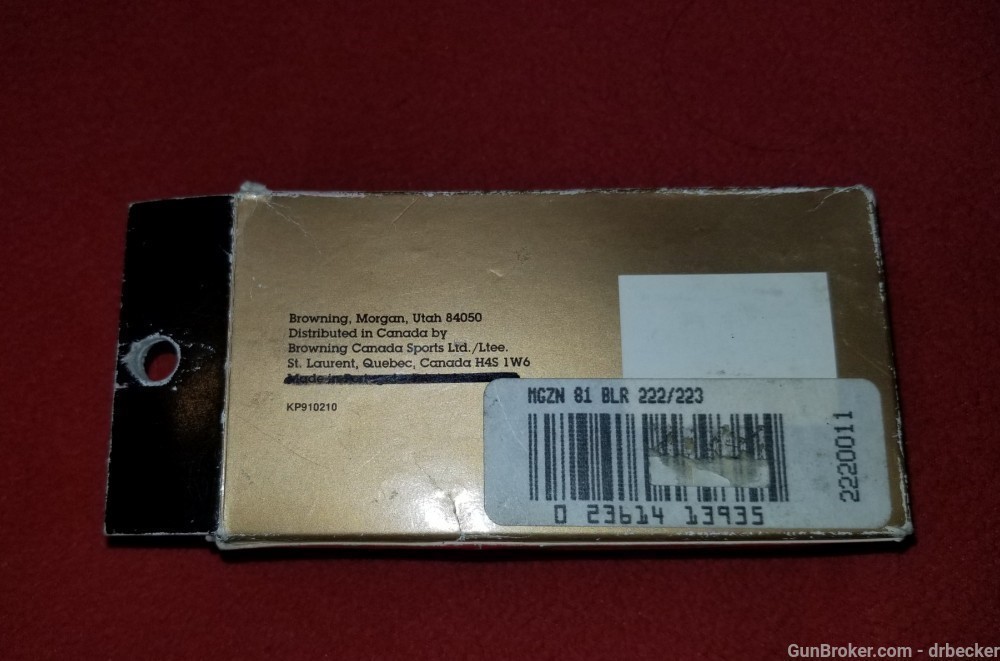 Browning BLR81 magazine 222 or 223 Rem new in box-img-9