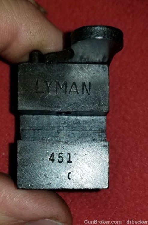 Lyman bullet mould round ball .451-img-1