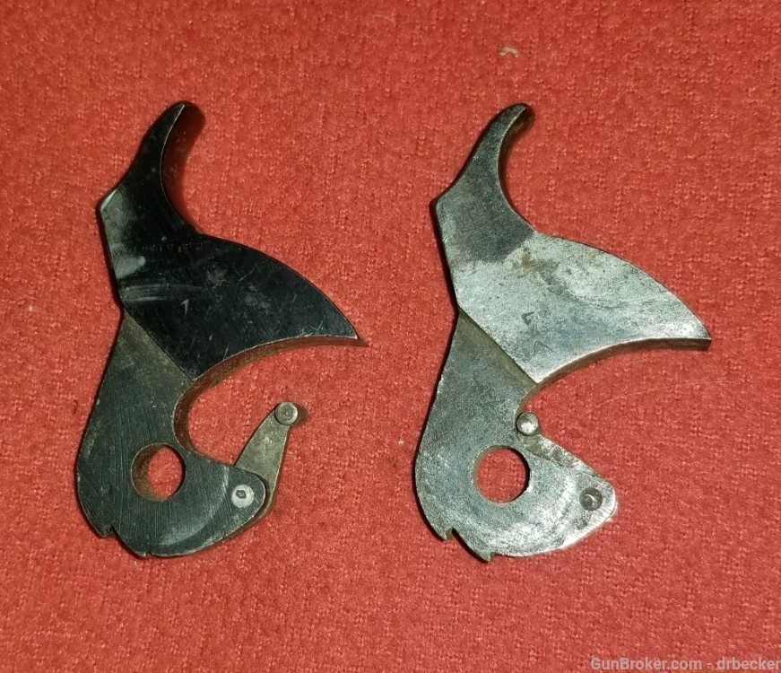 2 Winchester model 1890 original hammers parts -img-1