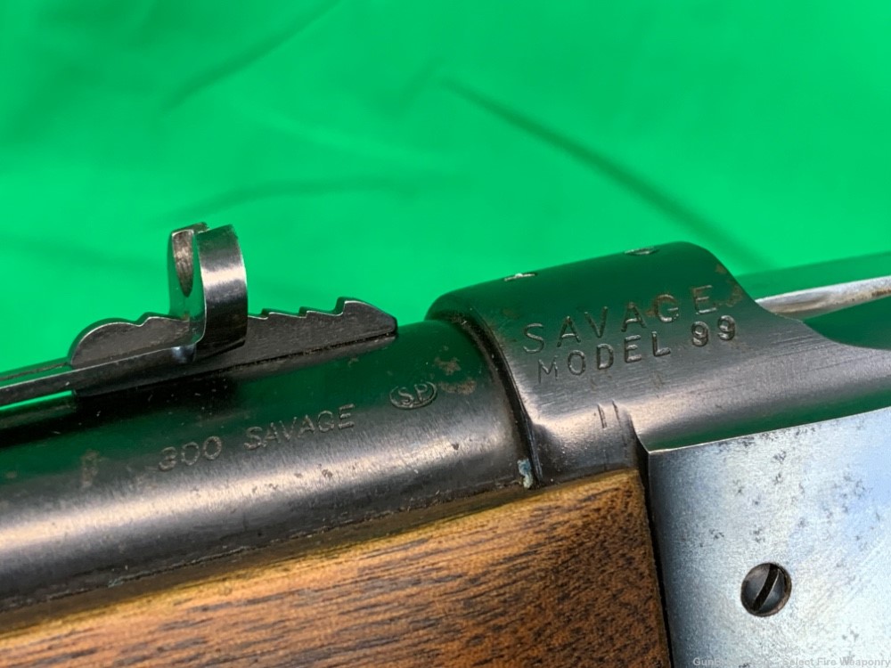 Savage Model 99 .300 sav 24” barrel Lever action rifle 1951 C&R-img-14