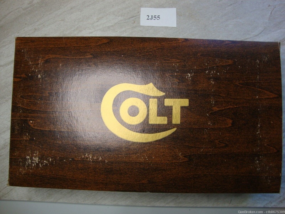 COLT 9MM COMBAT COMMANDER FACTORY ORIGINAL BOX WITH PAPERWORK-img-0