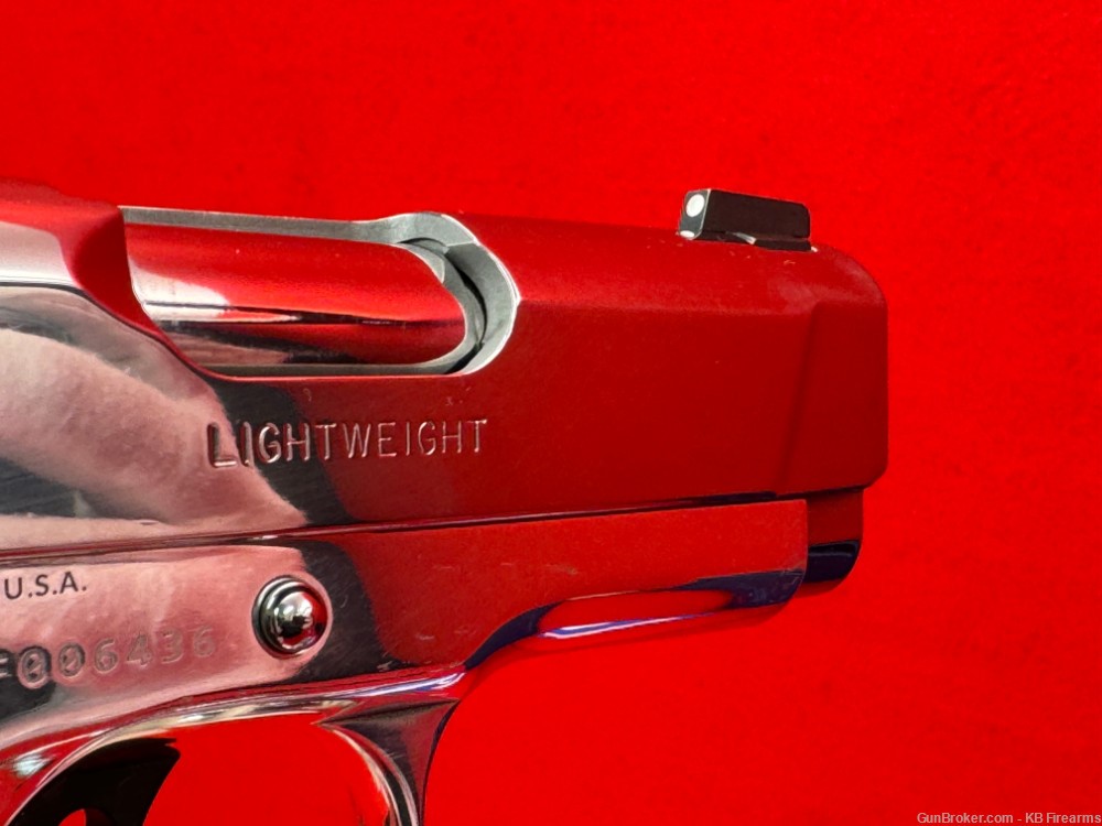 RARE Custom Ultimate Bright Polished Colt 1911 Lightweight Defender 45ACP!-img-13