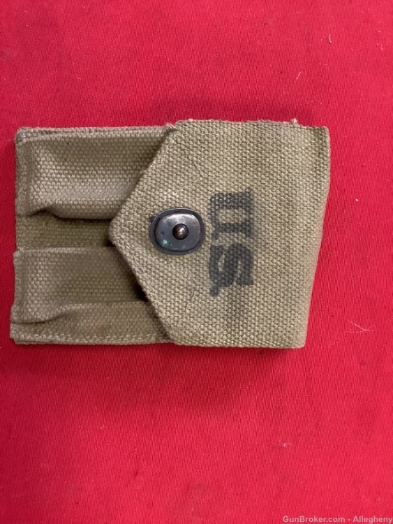 .45 Colt WW2 Magazine Pouch by BOYLE Dated 1942-img-0