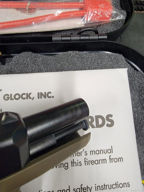 Rare Glock 36 .45 ACP Olive Drab frame Vintage 3 magazines-img-1