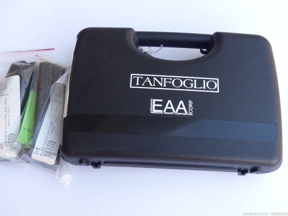 EAA Tanfoglio Witness P-S 9mm New in Box.  Combat 9  *2 Extra Magazines*-img-4
