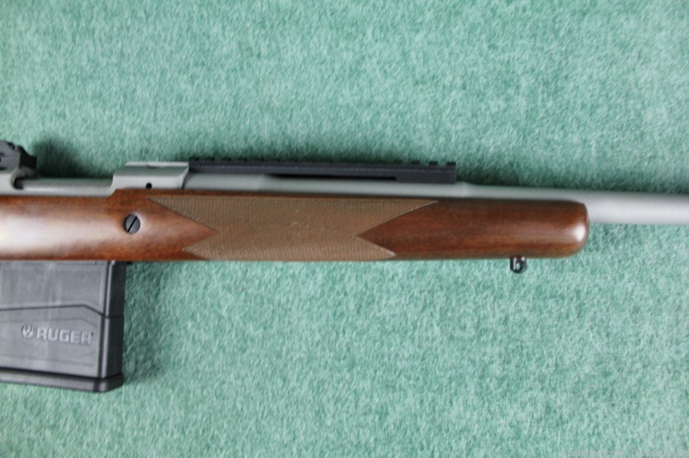 Ruger Scout 308 Walnut Stainless Limited New W Box In Stock Beautiful Rifle-img-4