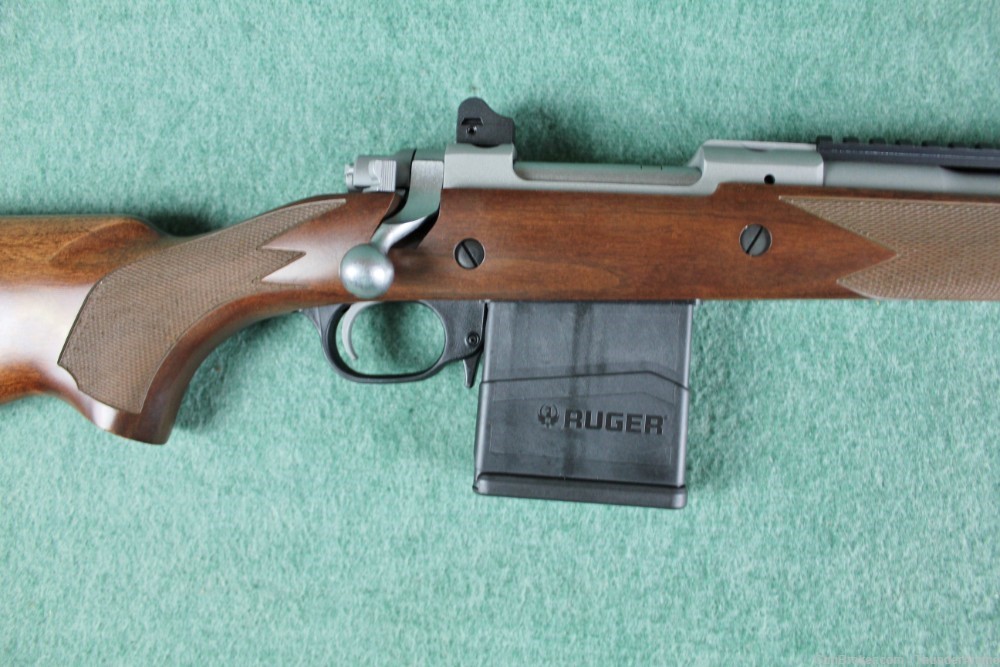 Ruger Scout 308 Walnut Stainless Limited New W Box In Stock Beautiful Rifle-img-2