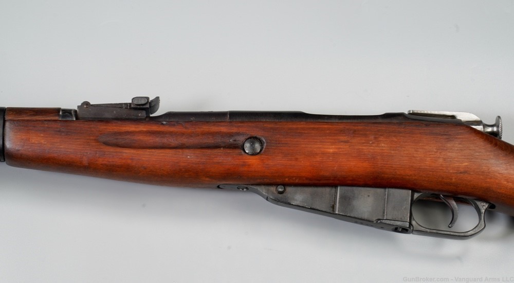 1944 Soviet Russian Mosin Nagant Carbine! Leather Sling & Bayonet! C&R!-img-5
