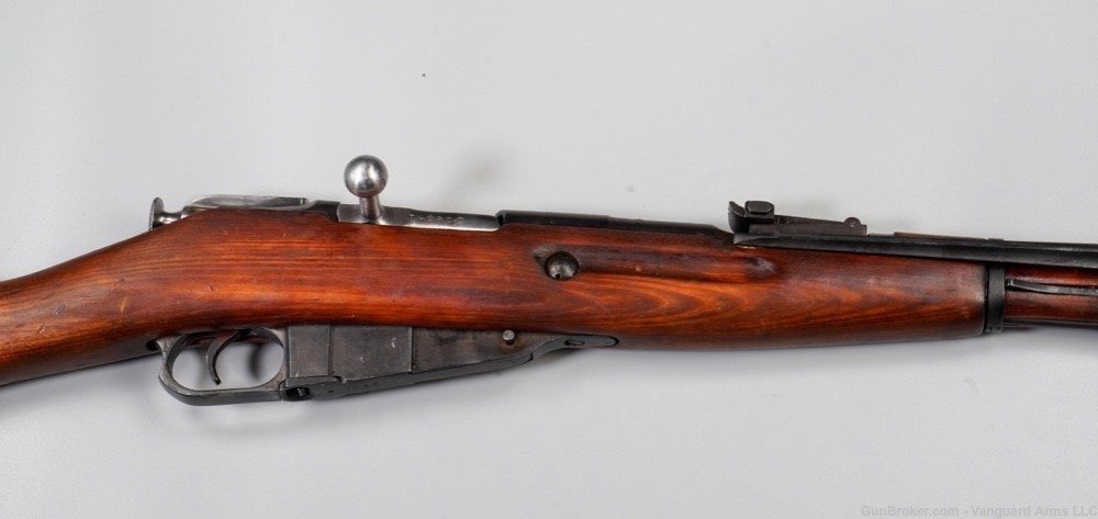 1944 Soviet Russian Mosin Nagant Carbine! Leather Sling & Bayonet! C&R!-img-9